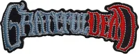 Grateful Dead - Logo - nažehlovací nášivka RO2714 (jedna velikost) (modrá/červená/černá)