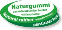Gummi-Wärmflasche 0,8 l weiß