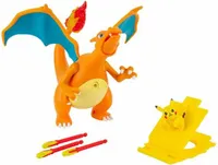 Playset Pokémon Deluxe Charizard vs Pikachu 5 Stücke