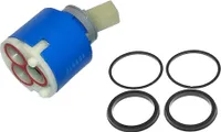 Reparatur-Set für Franke Armaturen - Dichtungssatz O-Ringe 133.0004.834 und Ersatzkartusche 133.0008.210