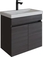 Planetmöbel Waschtischunterschrank 63cm in Anthrazit