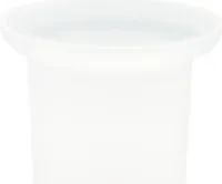 Bürstenglas Tesa weiß matt 40333-00000-00