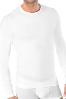 Schiesser unterhemd shirt langarm unterzieh 95/5 weiss 8