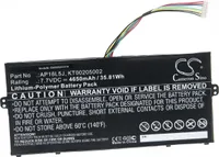 vhbw Akku kompatibel mit Acer Swift 5 SF514-52T-86S8, 5 SF514-52T-87V1, 5 SF514-52T-8673, 5 SF514-52T-864F Notebook (4650 mAh, 7,7 V, Li-Polymer)