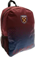 West Ham United FC - Batoh s farebným gradientom TA5967 (jedna veľkosť) (modrá/vínová červená)
