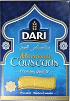 [ 500g ] DARI Moroccan Couscous / Kuskus / Zubereitung aus Hartweizengrieß, vorgekocht