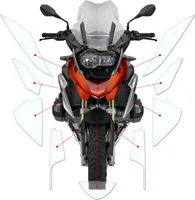 Lackschutzfolie Steinschlagschutz passend für BMW R1200GS 2014-2016