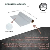 Klebefolie Riffelblech matt - 45x150cm