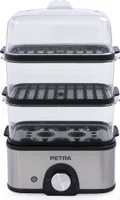 Dampfgarer mit 3 Ebenen PETRA, 500 W, 3 l