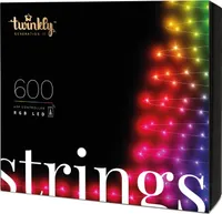 Twinkly LED Lichterkette Generation II 600 LEDs Lichtfarbe bunt inkl. App-Steuerung