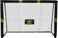 Umbro Fotbalová branka Umbro - 180 x 120 x 60 cm - velká fotbalová branka - kovová - černá/žlutá