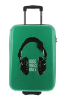 Saxoline Koffer Handgepäck mit Zahlenschloss Gr. S, 54 cm, Headphone