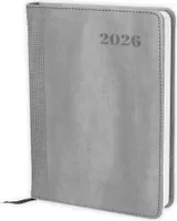 Trötsch Buchkalender A5 Grau 2026