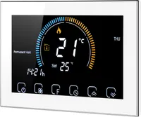 95-240 V programovatelný termostat 5+1+1 šestiproudový dotykový LCD displej s podsvícením Elektrický ohřívač Termoregulace s funkcí blokování