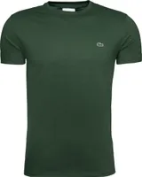 Lacoste Green Supima T-Shirt mit LogoStenching – Xl