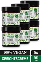 alkmene Gesichtscreme mit Bio Aloe Vera - Feuchtigkeitscreme für normale bis trockene Haut - Gesichtspflege 6x 50 ml