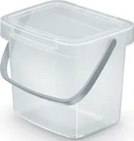 nabbi Kunststoff-Aufbewahrungsbox mit Griff NHW3 3 l - transparent