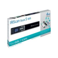 IRIS IRIScan Book 5 WiFi Win/Mac. Bezdrôtový Integrovaná dobíjateľná lítiová batéria. 300/ 600/1200 dpi