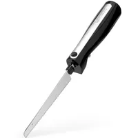 Clatronic elektrisches Messer für präzises Schneiden aller Lebensmittel inkl. Gefriergut | mit Geräusch- & vibrationsarmen Lauf | Küchenmesser mit Aufbewahrungsbox | 120W | EM 3702