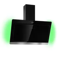 Klarstein digestor 90 cm, odsávací digestor, digestor s filtrom s aktívnym uhlím, digestor s prietokom vzduchu 563 m³/h, nástenný digestor s RGB-LED a IoT/Wifi, tichý digestor 90 cm