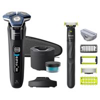 Golarka elektryczna PHILIPS Shaver Series 7000 S7886/78 czarna, golenie na mokro i sucho, ostrza OneBlade