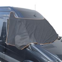 Auto Windschutzscheiben Abdeckung Scheibenabdeckung für alle Sprinter VW Crafter Faltbar 600D Wasserdicht Wetterfest Frontscheibe Wrap Cover Frontscheibenabdeckung 
