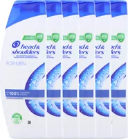 6x Head & Shoulders For Men Anti Schuppen Shampoo je 300ml klinisch getestet