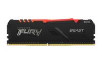 Kingston FURY Beast RGB - 16 GB - 2 x 8 GB - DDR4 - 3600 MHz - 288-pin DIMM