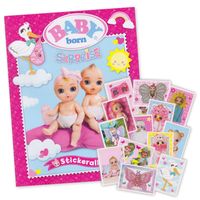 Baby Born Surprise Starter-Set: Sammelalbum + 50 Sticker gemischt ohne Doppelte