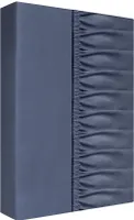 Prostěradlo s gumou, bavlněný satén Exclusive 160x200cm Světle šedé