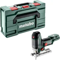Metabo ST 18 LT 130 BL, Tubusová rukojeť, Černá, Zelená, Červená, -45 - 45°, Ocel, Dřevo, Bezkartáčový, 3500 spm