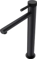 doporro Design Armatur in Schwarz matt Waschbeckenarmatur praktischer Einhebelmischer 30,5 cm hoch Waschtischarmatur