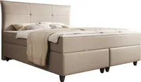 Boxspringbett EMDEN 180x200cm Hellgrau TFK