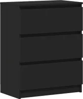 vidaXL Príborník čierny 60x35x76 cm Materiál dreva