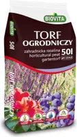 BIOVITA Acidic Soil Peat Acidic pre čučoriedky a kyslomilné rastliny | pH 3,5-4,5 (50L, 50000, mililitrov)