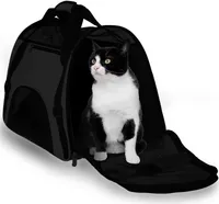Atmungsaktiver Haustier Rucksack für Katzen & Hunde - Tragetasche bis 20 kg, faltbar, verstellbare Gurte, Reflektorstreifen, 53 x 32 x 26 cm – Retoo