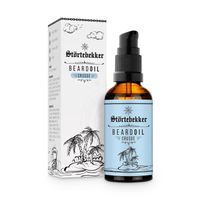 Störtebekker Premium Bartöl Crusoe - Bartpflege Öl Herren für die tägliche Bartpflege - 50 ml Pumpspender - Angenehmer Duft - Vegan Beard Oil