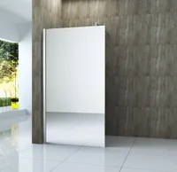 10 mm Spiegelglas Duschtrennwand VACANTE-MR 100 x 200 cm