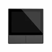 XLSBZ Touch Lichtschalter,Glas Panel und Status-LED Touch-Control-Schalter  Wandschalter,AC 240 V, 500 W/Fach (Grau, 1 Fach 1 Weg) : : Baumarkt