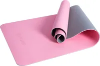 Pure2Improve Yogamatte 173×58×0,6 cm Pink und Grau