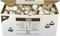 380 Teelichte Ø 39 mm · 15 mm weiss