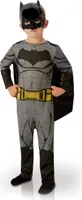 Batman-Kostüm für Jungen Halloweenkostüm grau-schwarz