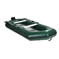 CarpOn Sphynx Schlauchboot 3.20m mit Luftboden – Hochleistungs-Angelboot in Khaki
