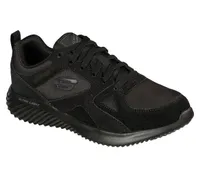 Skechers Herren Schnürschuhe Sportlich Gummisohle schwarz