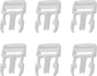Bestway® Ersatzteil-Set Clipverschluss (weiß / 6 Stück) für LAY-Z-SPA® HydroJet Pro™ Whirlpools