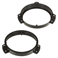 Lautsprecherringe Adapter Halterungen kompatibel mit Subaru Forester ab 2015 Tür hinten für 165mm DIN Lautsprecher