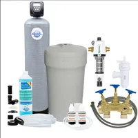 Wasserenthärtungsanlage Entkalkungsanlage MEC400 TOP-Line Wasserenthärter mit freistehendem Solebehälter + Set 5