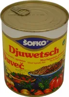 Sofko Djuwetsch Mischgemüse in Stücke gedünstet typisch Balkan 800ml