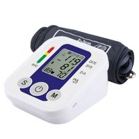 USB-Blutdruckmessgerät, automatischer digitaler Handgelenk-Detektor, Puls-Herzfrequenz-Monitor, Blutdruckmessgerät, Spannungsmesser（Blau）