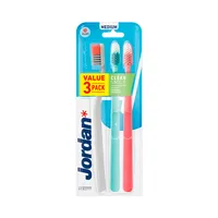 Jordan Toothbrush Clean Smile Medium 3 Pcs